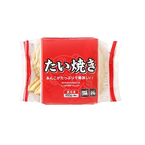 Frozen Taiyaki Grilled Fish Cake With Red Bean Filling 450g
