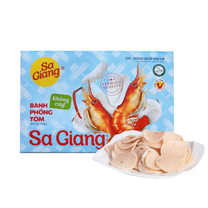 Sa Giang Non Spicy Prawn Cracker 200g