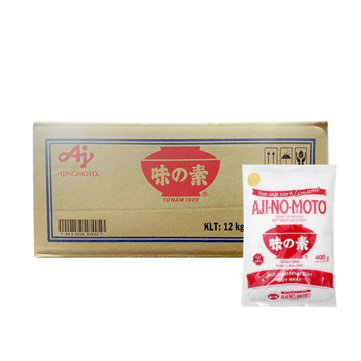[Thùng] Bột Ngọt Ajinomoto Hạt Lớn 400g x 30 Gói