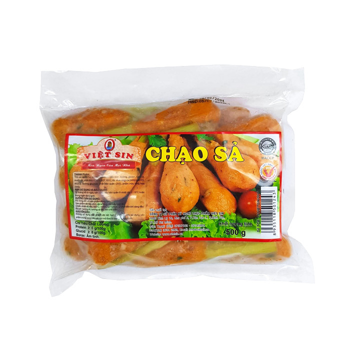 Chạo Sả Đông Lạnh Việt Sin 500g