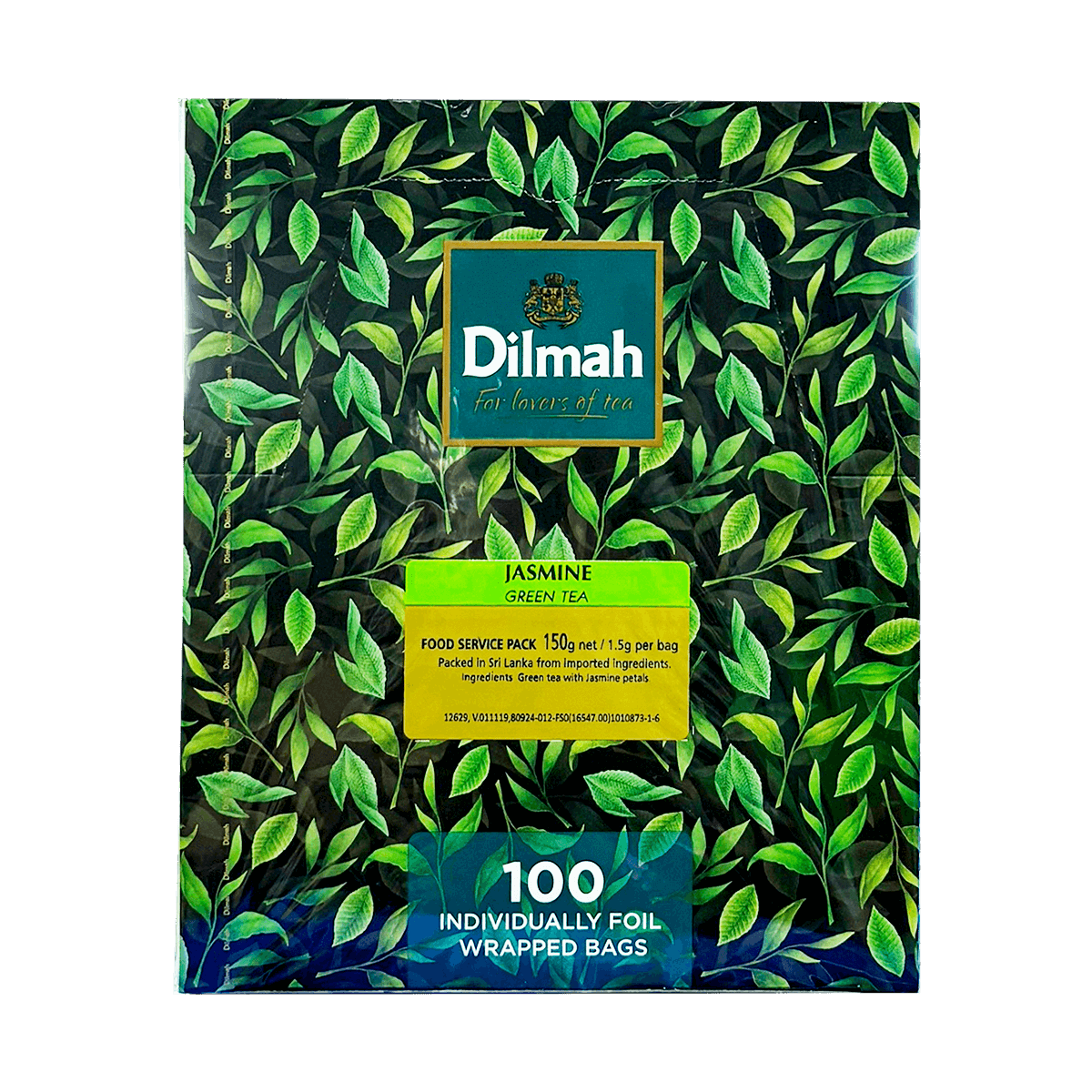 Dilmah Jasmine Foil Tea 1.5g x 100 Packs