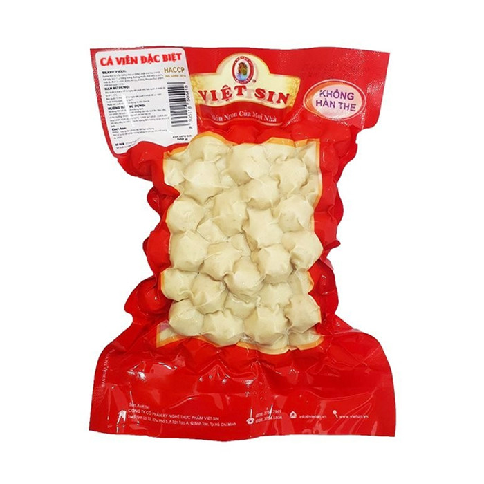 Cá Viên Đặc Biệt Đông Lạnh Việt Sin 500g