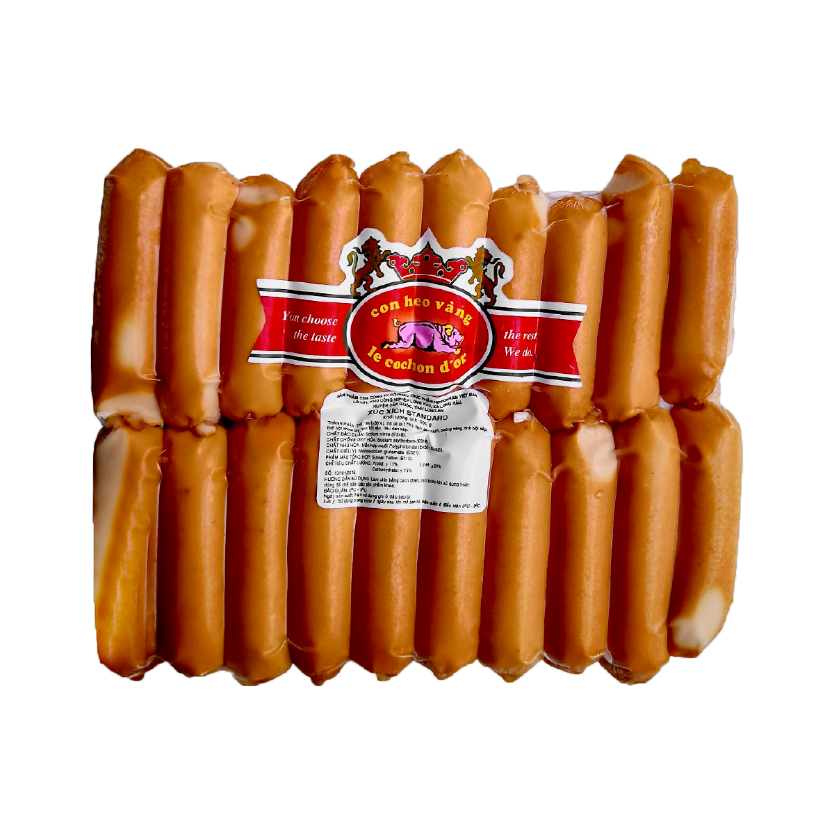 Xúc Xích Standard Xông Khói Đông Lạnh NH Foods 500g