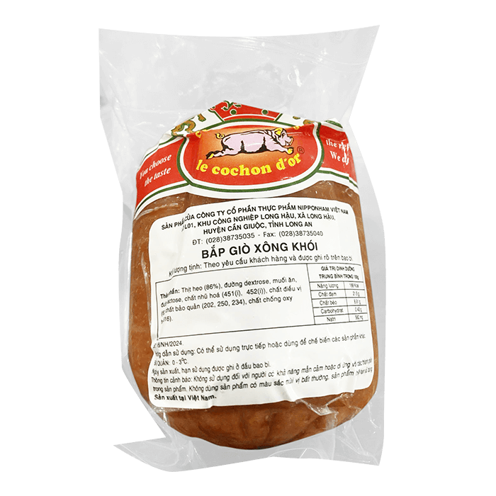 Bắp Giò (Khuỷu) Heo Xông Khói Đông Lạnh NH Foods 500 - 600g (Mua Gói Tính Tiền Kg)