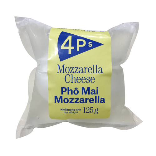 Phô Mai Mozzarella 4P's 125g