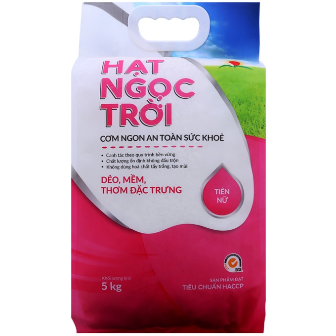 Hat Ngoc Troi Tien Nu Rice 5kg