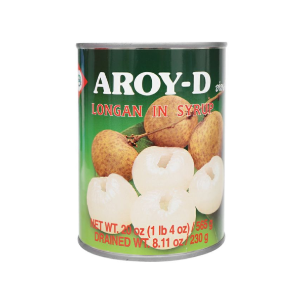 Trái Nhãn Ngâm Nước Đường Aroy-D 565g