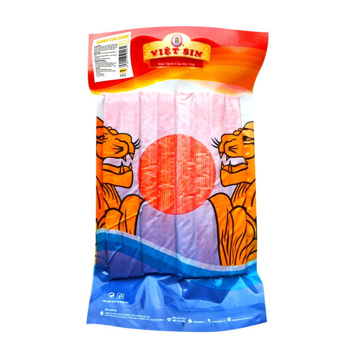 Thanh Cua Surimi Đông Lạnh Việt Sin 450g