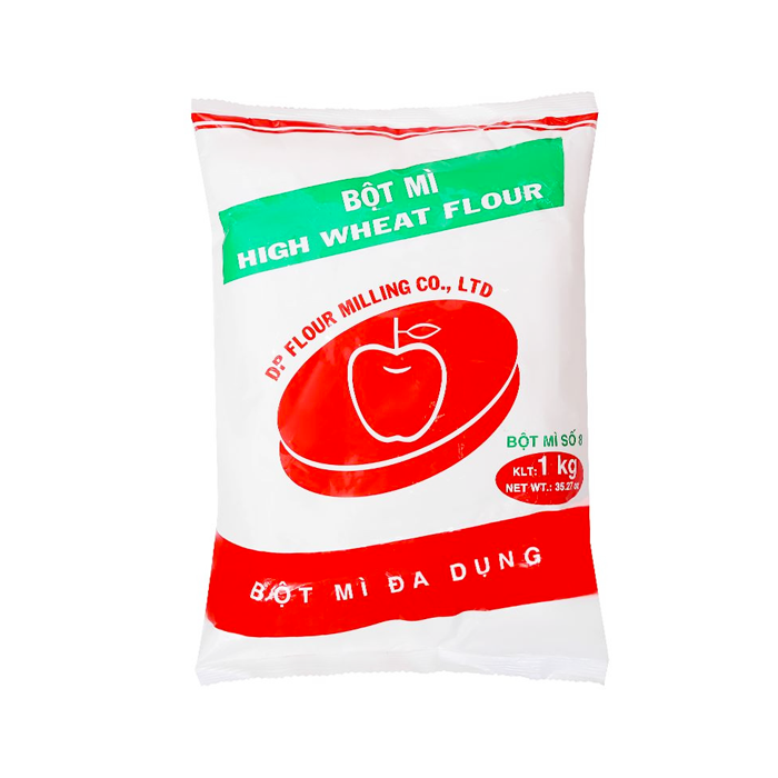 Bột Mì Đa Dụng Táo Đỏ 1kg (Bột Mì Số 8)