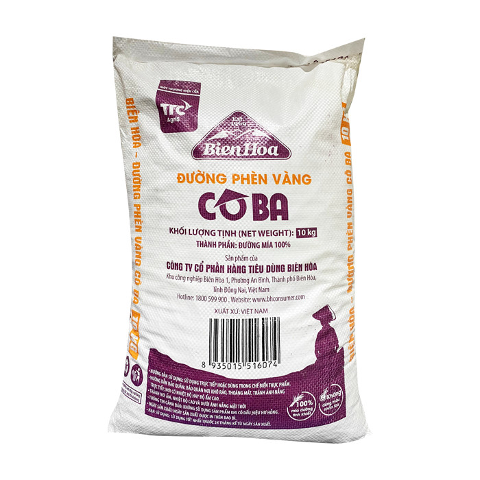 Co Ba Yellow Rock Sugar Pack 10kg