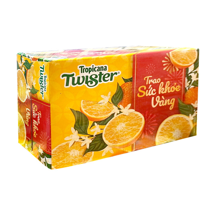 [Thùng] Nước Ép Cam Twister 320ml x 24 Lon