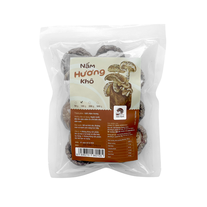 Dried Shiitake Mushroom 100g