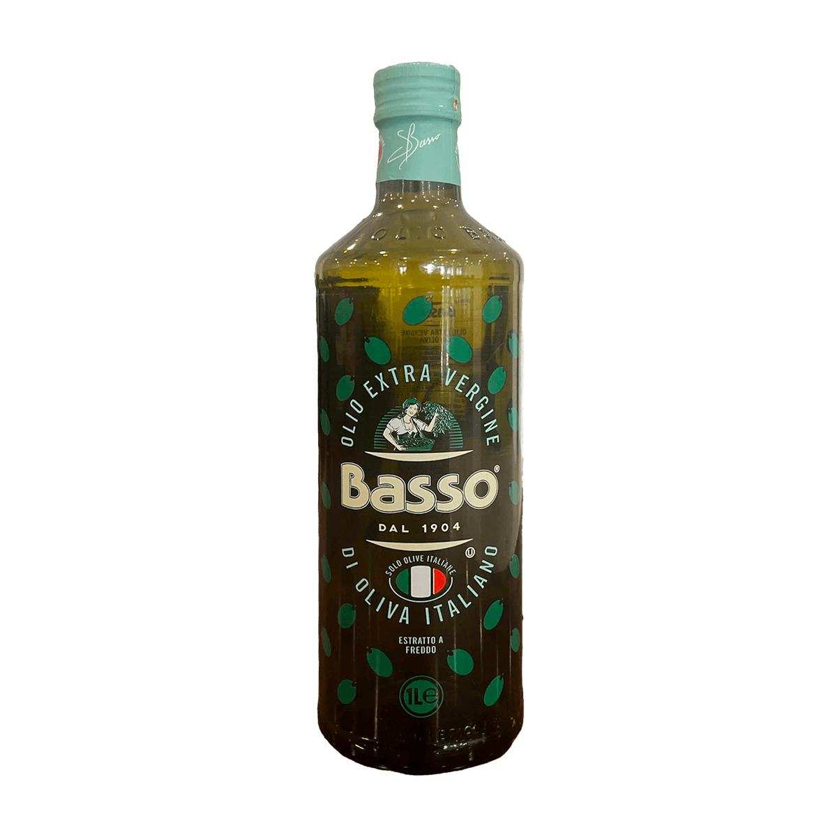 Dầu Oliu Extra Virgin Basso 1L