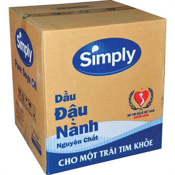 [Thùng] Dầu Đậu Nành Simply 5L x 4 Chai