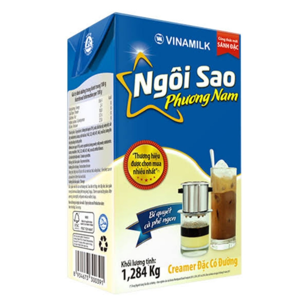 Sữa Đặc Ngôi Sao Phương Nam Xanh Biển 1284g