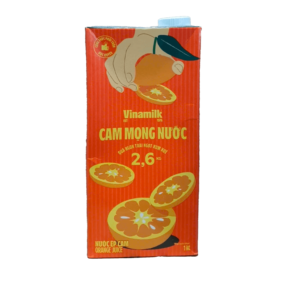 Vfresh 100% Fruit Juice Orange 1L