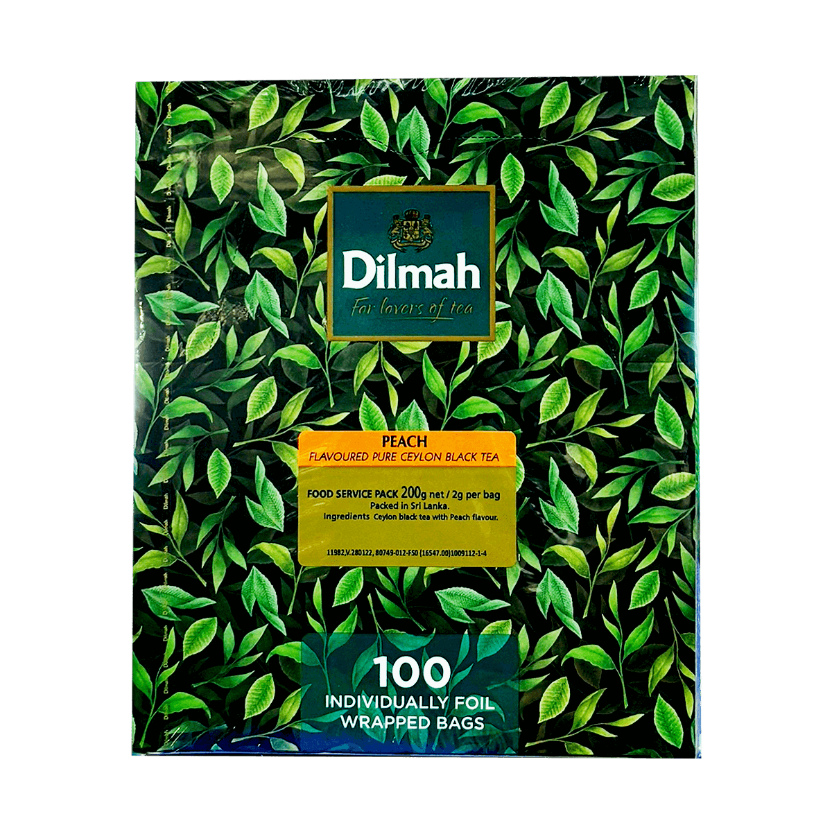 Dilmah Peach Tea 2g x 100 Packs