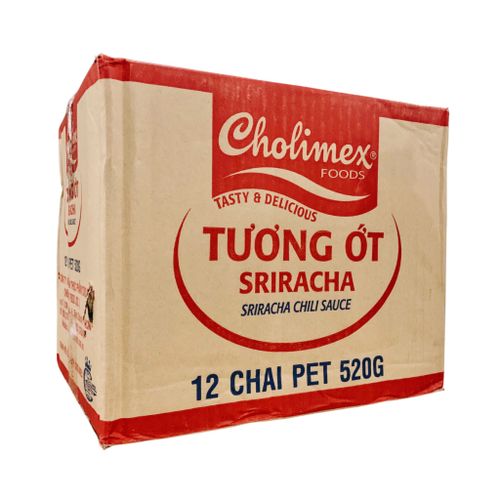 Thùng] Tương Ớt Sriracha Cholimex 520g x 12 Chai | KAMEREO