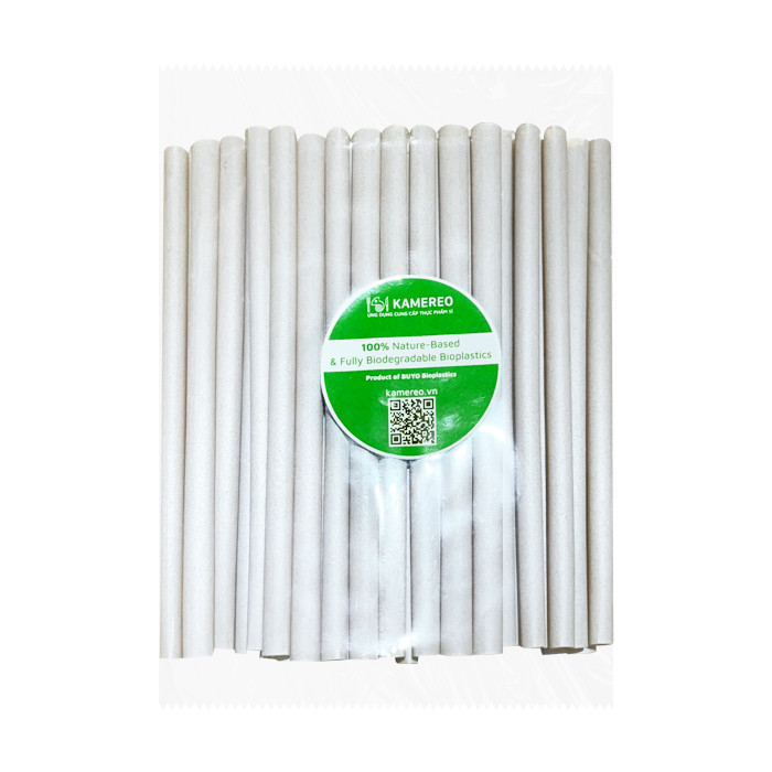 Ống Hút Nhựa Sinh Học Thân Thiện Môi Trường Kamereo Phi 12 x 50 Ống