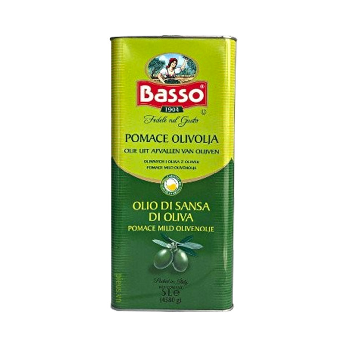 Dầu Oliu Pomace Basso 5L