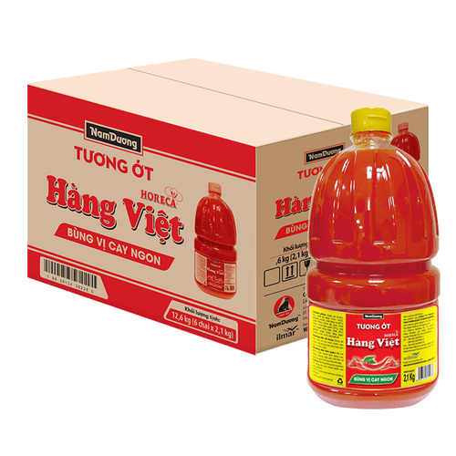 Thùng] Tương Ớt Hàng Việt Horeca 2.1kg x 6 Chai | KAMEREO
