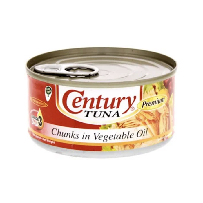 Cá Ngừ Century Khúc Ngâm Dầu Thực Vật 184g