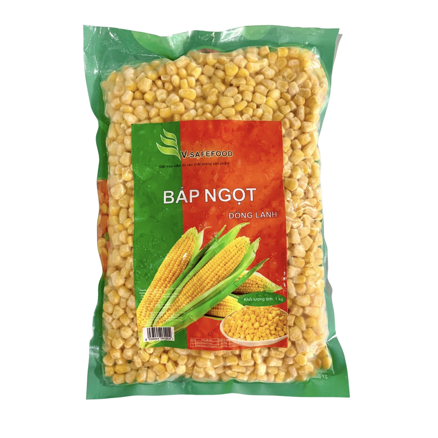 V-Safefood Frozen Sweet Corn Kernel 1kg