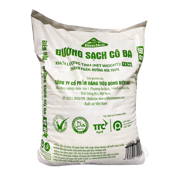 Co Ba Refined Sugar Pack 12kg