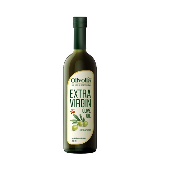 Dầu Oliu Extra Virgin Olivoilà 750ml