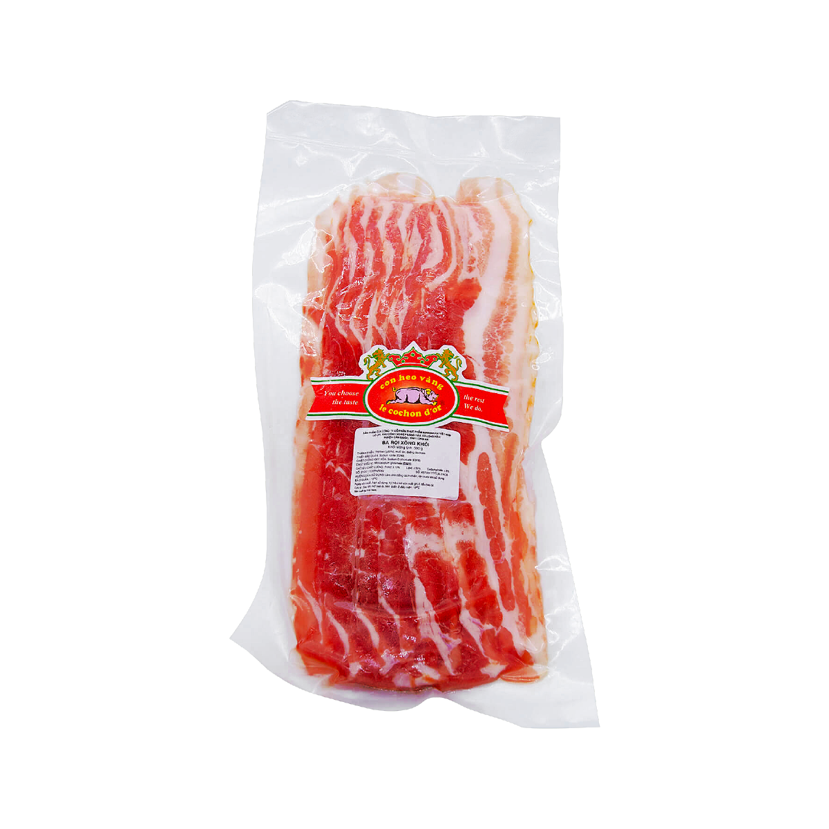 NH Foods Frozen Smoked Bacon 1kg
