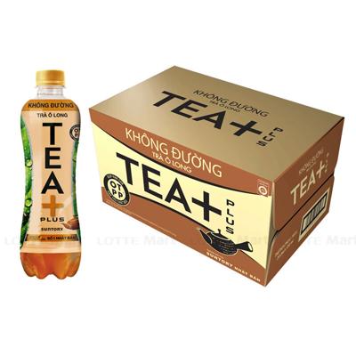 [Carton] Tea Plus Olong No Sugar 450ml x 24 Bottles