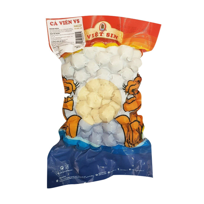 Cá Viên Đông Lạnh Việt Sin 500g