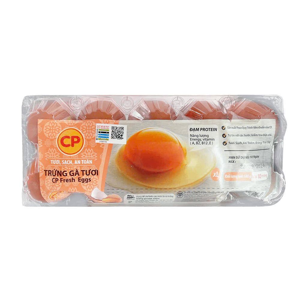 CP Chicken Egg 68g 10 Eggs/ Box