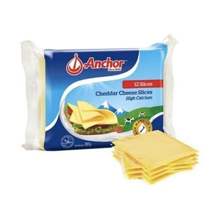 Phô Mai Cheddar Lát Anchor 200g