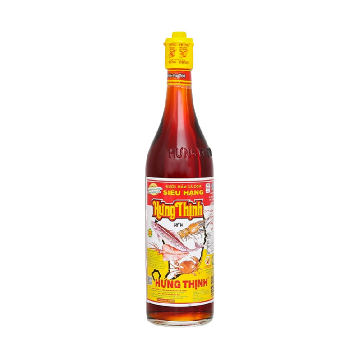 Nước Mắm Cá Cơm Hưng Thịnh Siêu Hạng (35 Độ Đạm) 620ml