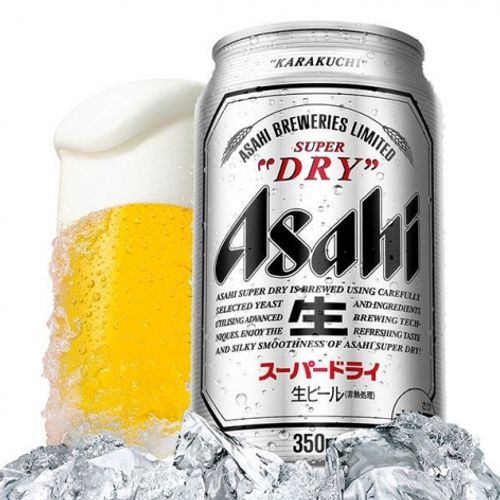 Carton] Asahi Super Dry Beer 350ml x 24 Cans | KAMEREO