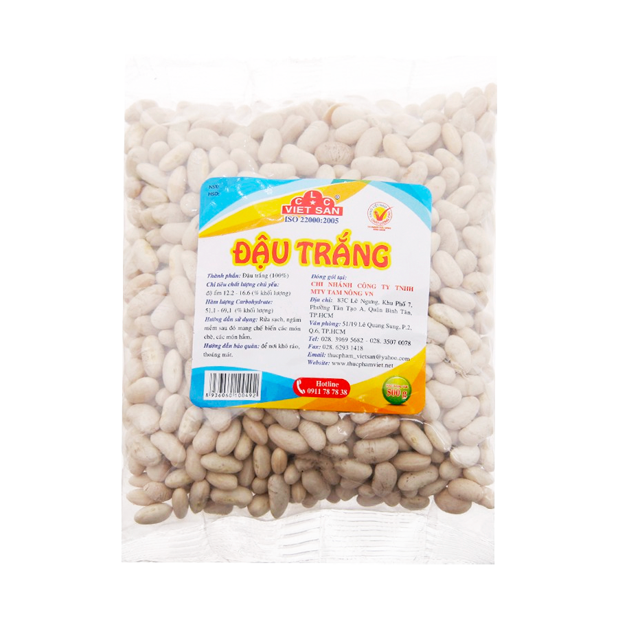 Đậu Trắng Vietsan 500g