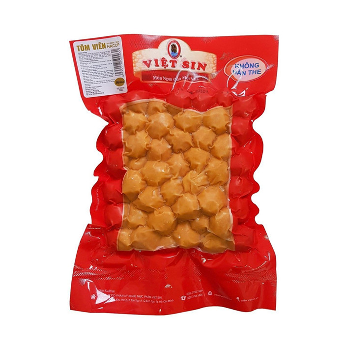 Tôm Viên Đông Lạnh Việt Sin 500g