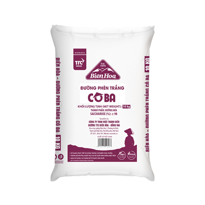 Co Ba White Rock Sugar Pack 10kg