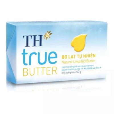Bơ Lạt Tự Nhiên TH True Butter 200g