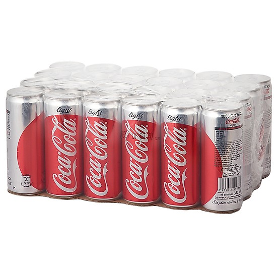 [Thùng] Coca-Cola Light 320ml x 24 Lon