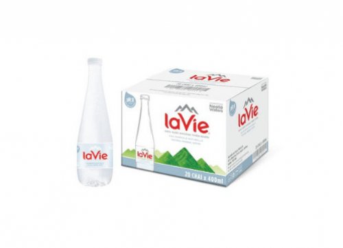 [Thùng] Nước Khoáng Thiên Nhiên La Vie Premium 400ml x 20 Chai