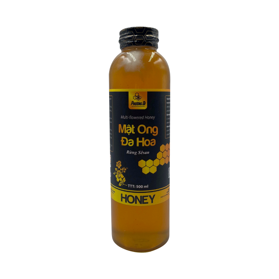 Mật Ong Đa Hoa Rừng Sesan Phương Di 500ml