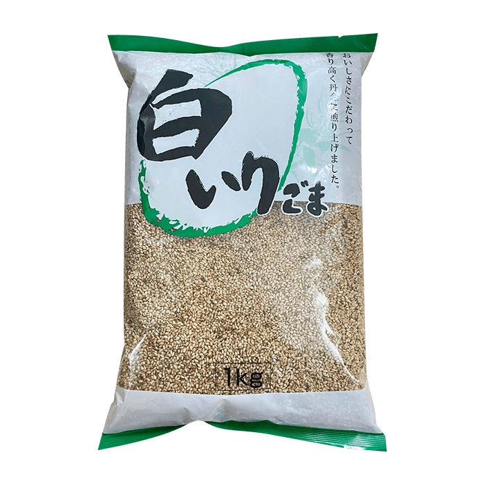 Kobe Bussan Roasted White Sesame Seeds 1kg / 白いりごま