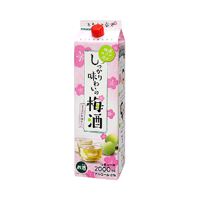 Rượu Mơ Kikukawa - Không Chứa Quả Mơ (Độ Cồn 8%) 2L