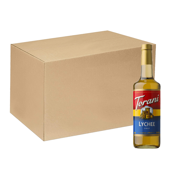 [Thùng] Sirô Vải Torani Classic 750ml x 12 Chai