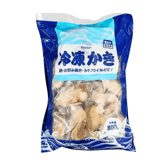 Thịt Hàu Luộc Bỏ Vỏ Đông Lạnh 800g
