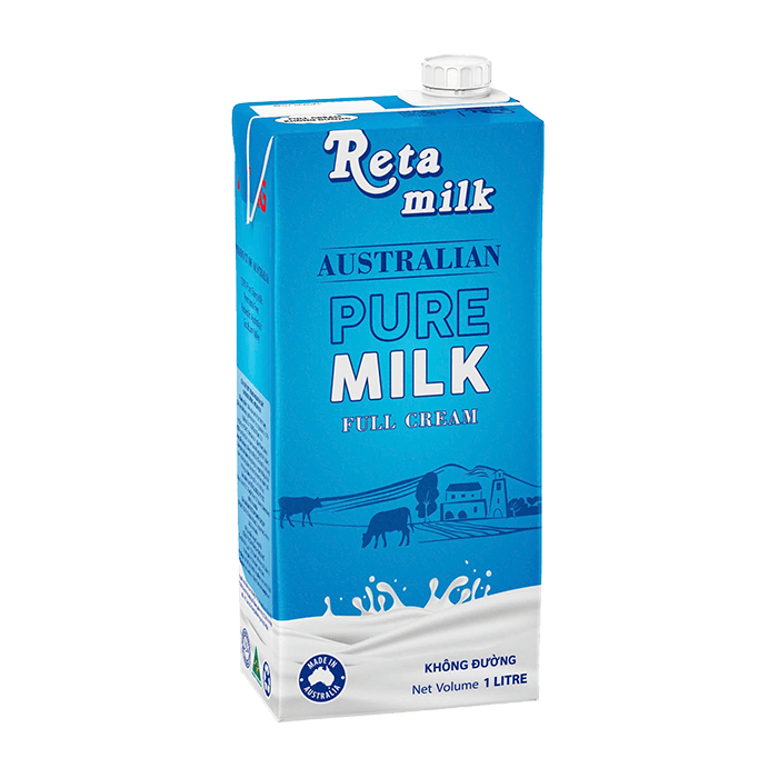Reta No Sugar Pasteurized Milk 1L