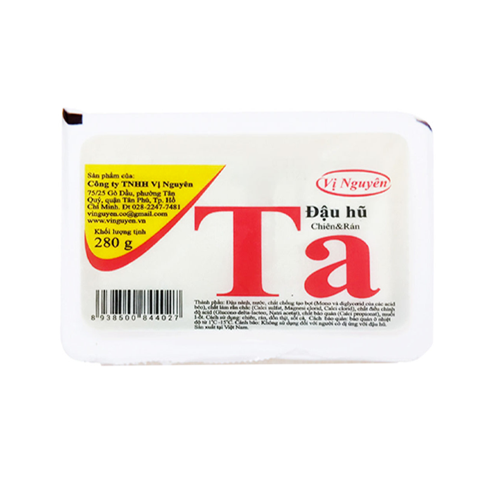 Đậu Hũ Ta Vị Nguyên 280g
