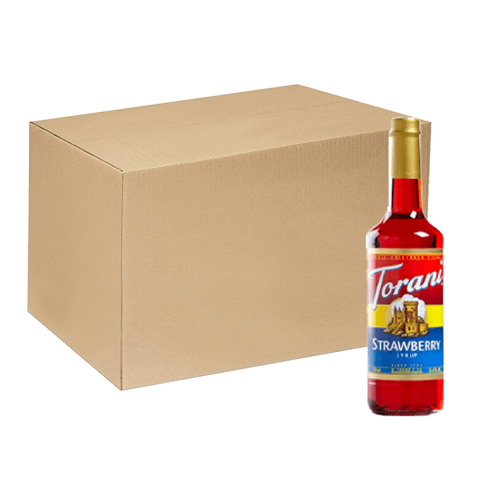 [Thùng] Sirô Dâu Torani Classic 750ml x 12 Chai